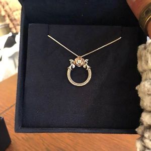 Enchanted Disney Belle Rose Pendant